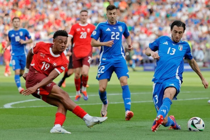Švicarska - Italija  euro 2024 uefa