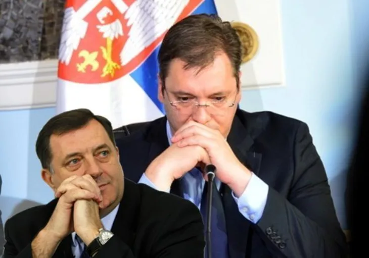 Aleksandar vucic Milorad  dodik