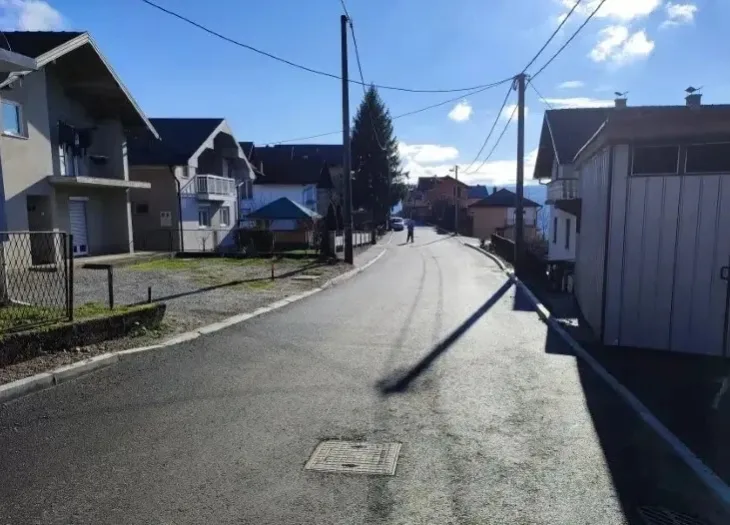 Prvomajska ulica u Bosanskoj Krupi u kojoj se dogodilo ubistvo