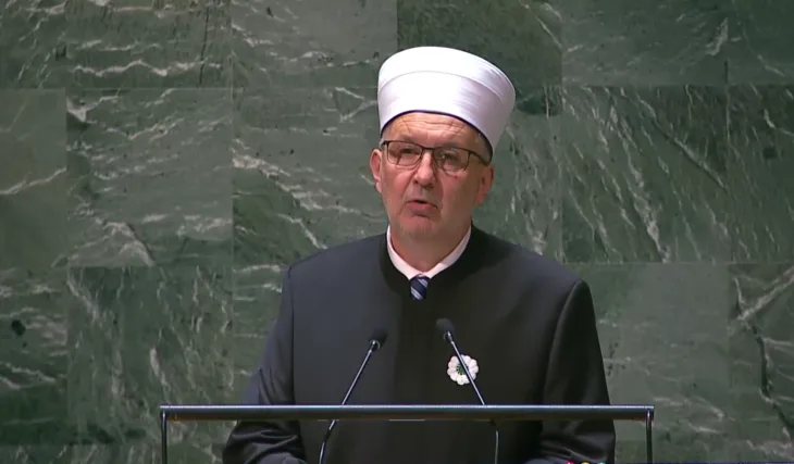 Nedžad-ef. Grabus UN srebrenica govor Screenshot 436