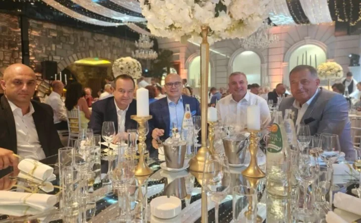 Dodik, Višković i srbijanski zvaničnici