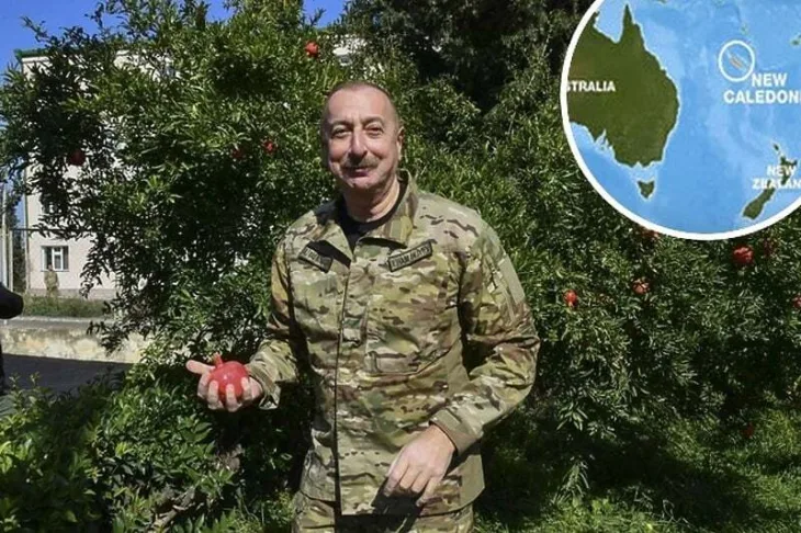 Ilham Alijev Francuska
