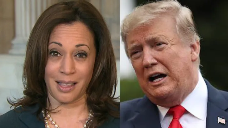 Donald Trump Kamala Harris CNN