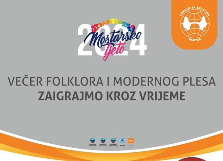 Vecer folklora i modernog plesa Mostar