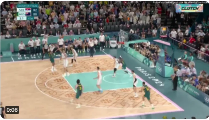 meč Srbija - Australija Screenshot 507