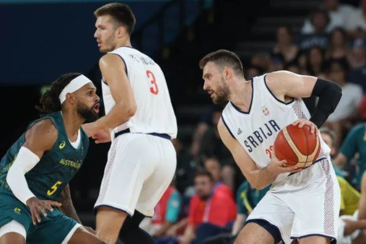 meč Srbija - Australija 1 OI pariz Izvor: Kurir/Dado Đilas