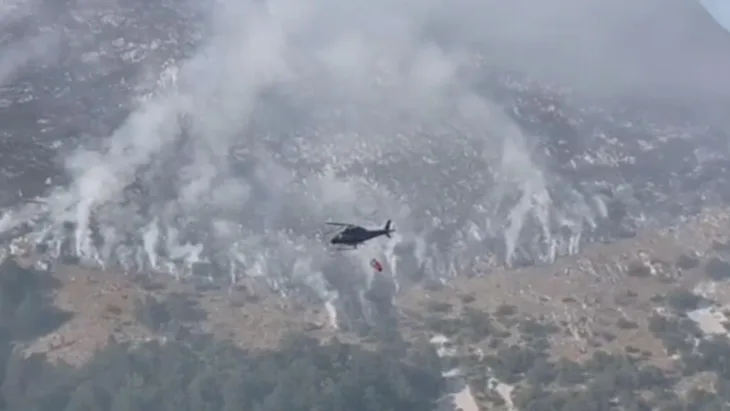 Požar  Sutjeska foca Helikopter gašenje požara