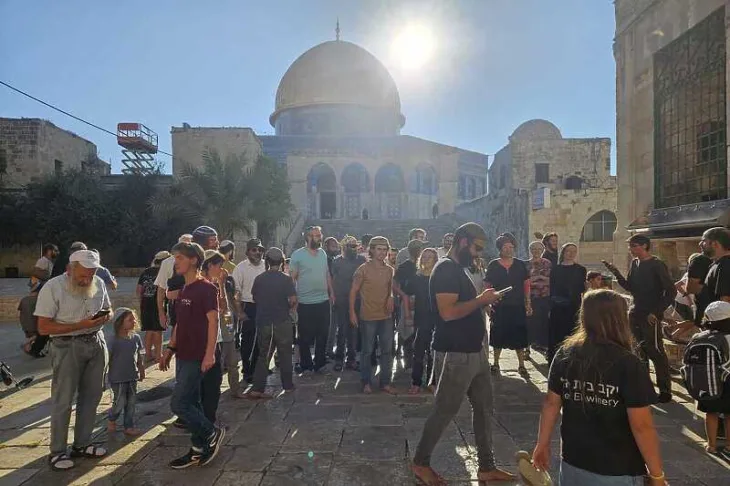 Palestina Jerusalem džamija Al-Aqsa  Foto: Wafa  Više od 1.000 Jevreja ušlo u kompleks Al-Aqse