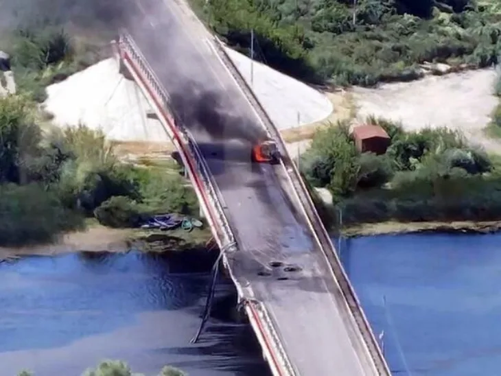 Kursk Ukrajina uništila tri važna mosta u Rusiji Foto: Profimedia