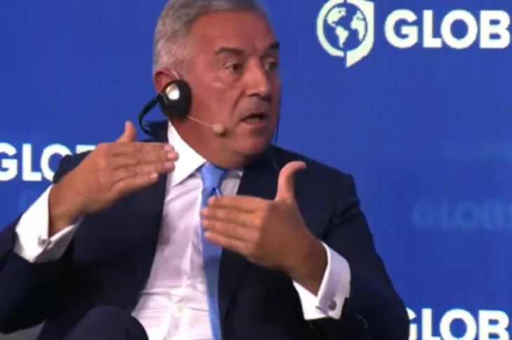 Milo Đukanovic konferencija Prag