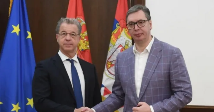 Serž Bramerc i Aleksandar Vučić
