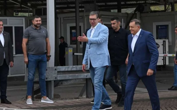 Milorad Dodik Aleksandar vucic granica zvornik fena