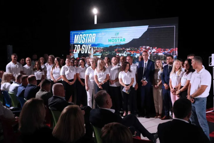 Mostar Koalicije za Mostar SDA, BPS i BH Zeleni