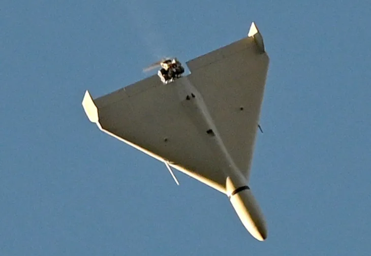 Shahed 136 flies over kyiv 1725706047