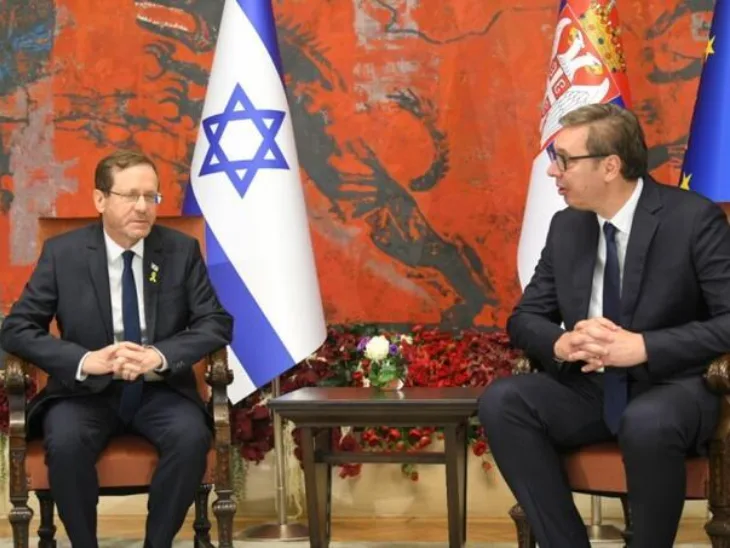 Isaac Herzog aleksandar Vucic aa
