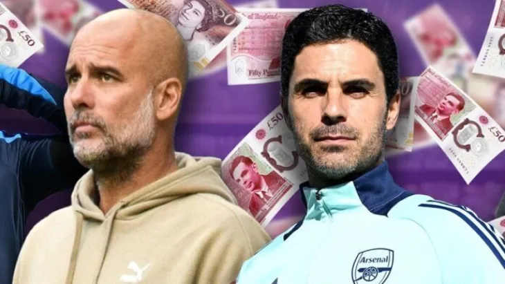 Mikel Arteta Pep Guardiola