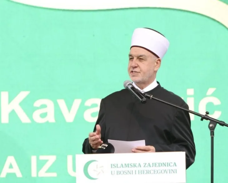 Husein-ef. Kavazović olovo otvaranje dzamije