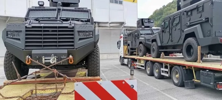 oklopna vozila MUP KS Roshel Senator