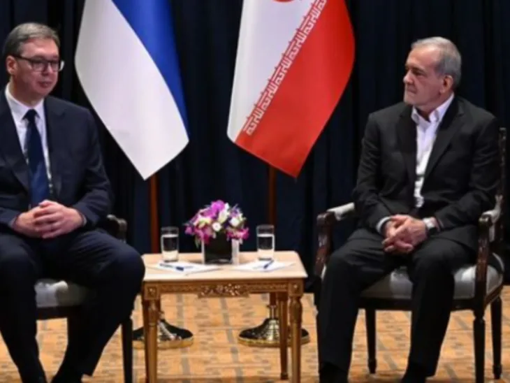 Aleksandar Vucic Masud Pezeskijan