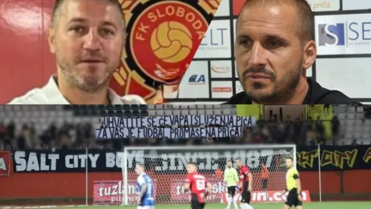 fk sloboda fukare Tuzlanski navijači u revoltu