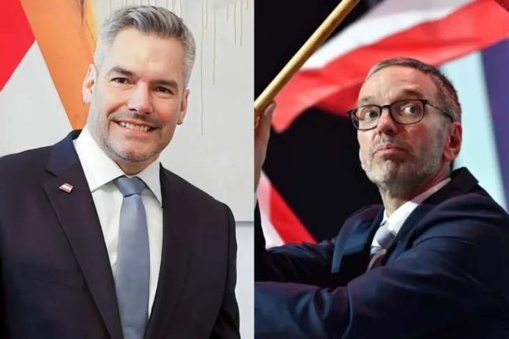 Austrija izbori 768x512 čelnici dvaju najjačih stranka