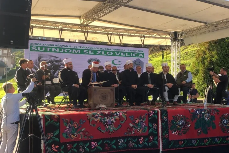 Muftija Fazlović u Bijelom Polju/ MINA