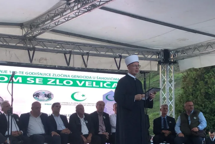 Muftija Fazlović u Bijelom Polju