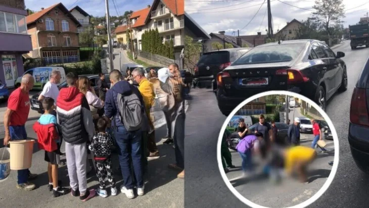Buca Potok Sarajevo Automobil udario dijete na pjesackom prijelazu etto ba