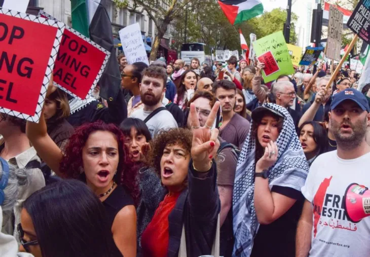 Protest podrska palestini