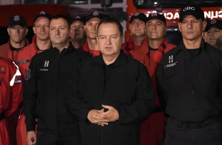 Ivica Dačić MUP Srbije pomoc u poplavama