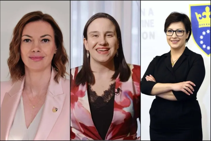 Iva Raguž Benjamina Karic Erna Merdić Smailhodžić