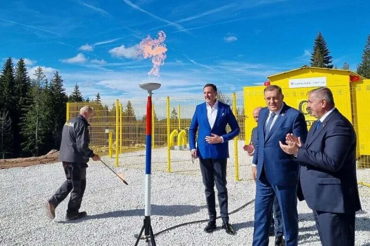 milorad dodik viskovic plinovod Pale - Jahorina