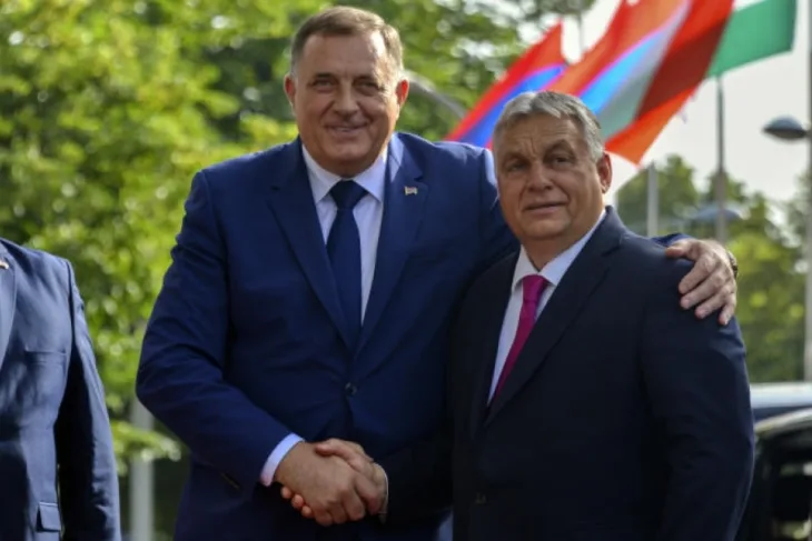Milorad dodik i Viktor orban