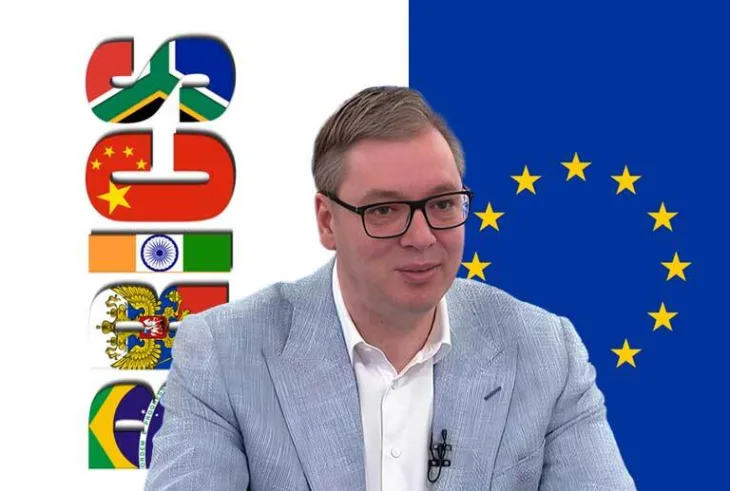 Aleksandar Vučić brics vs eu