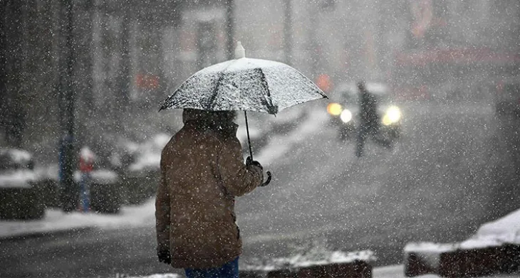 Kisa kisobran snijeg vrijeme