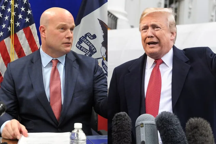 Matthew Whitaker Donald Trump