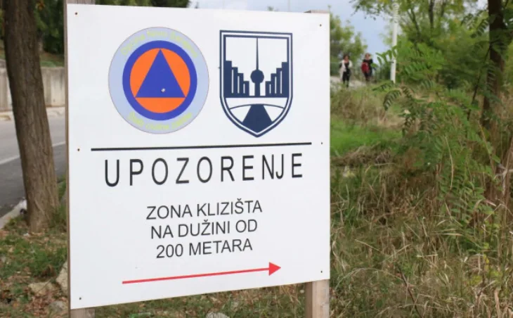 Opsnost od klizista fucz