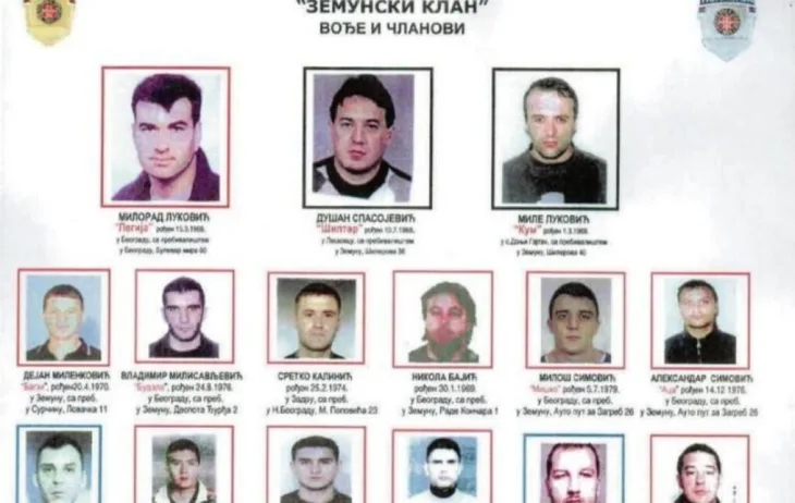 Pripadnici Zemunskog klana
