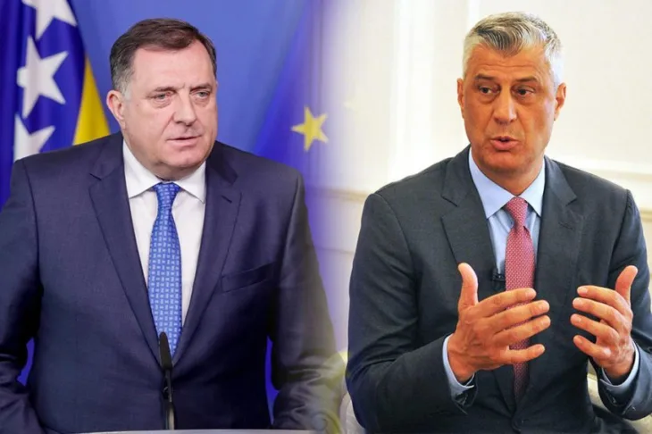 Hashim Thaci i Milorad Dodik