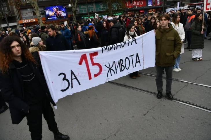 Srbija protesti fakultet