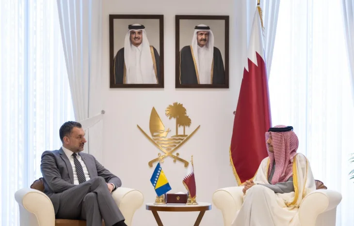 Elmedin Konakovic u Kataru Susreo se s premijerom Mohammed bin Abdulrahman bin Jassim Al Thani
