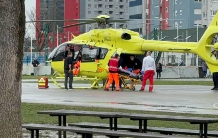 Zagreb helikopter hitna pomoc