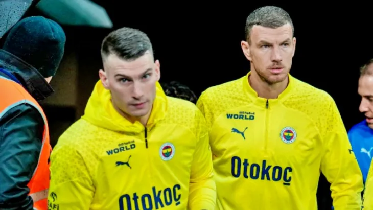 Edin Džeko Dominik Livaković