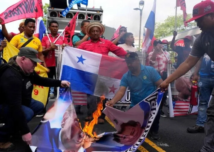 Panamski kanal protesti panama