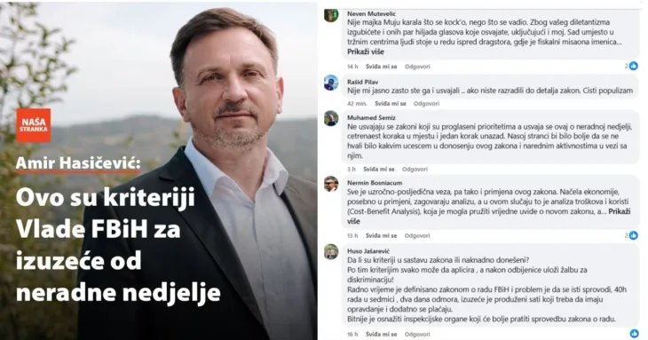 Neradna nedjelja Amir Hasičević