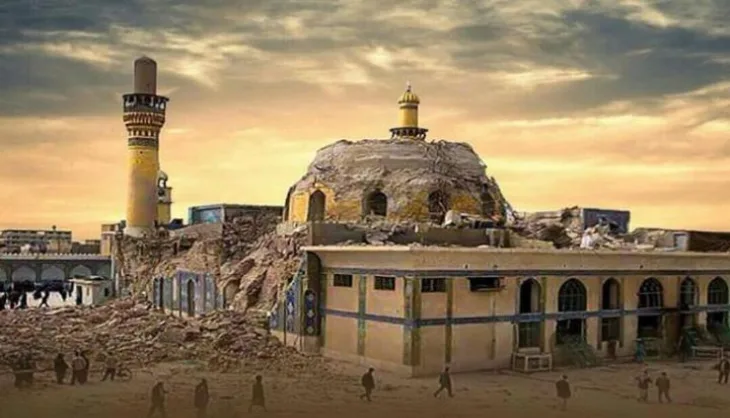 Irak prethodnog bombardovanja svetinje etto