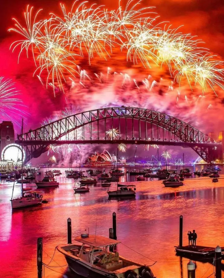 Australija je docekala Novu godinu 2025