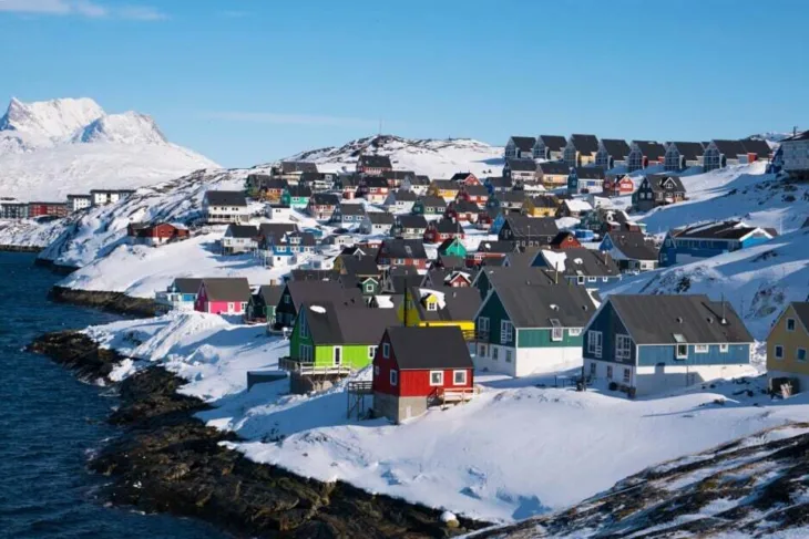 Nuuk, glavni grad Grenland