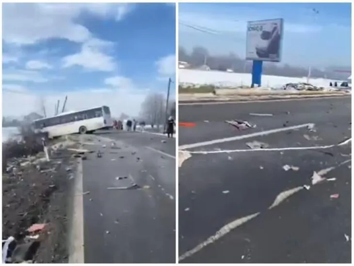 Srbija Kraljevo sudar autobusa i kamiona