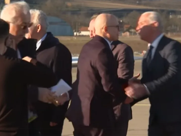 Milos Vucevic Vučević i patrijarh Porfirije stigli u Banjaluku